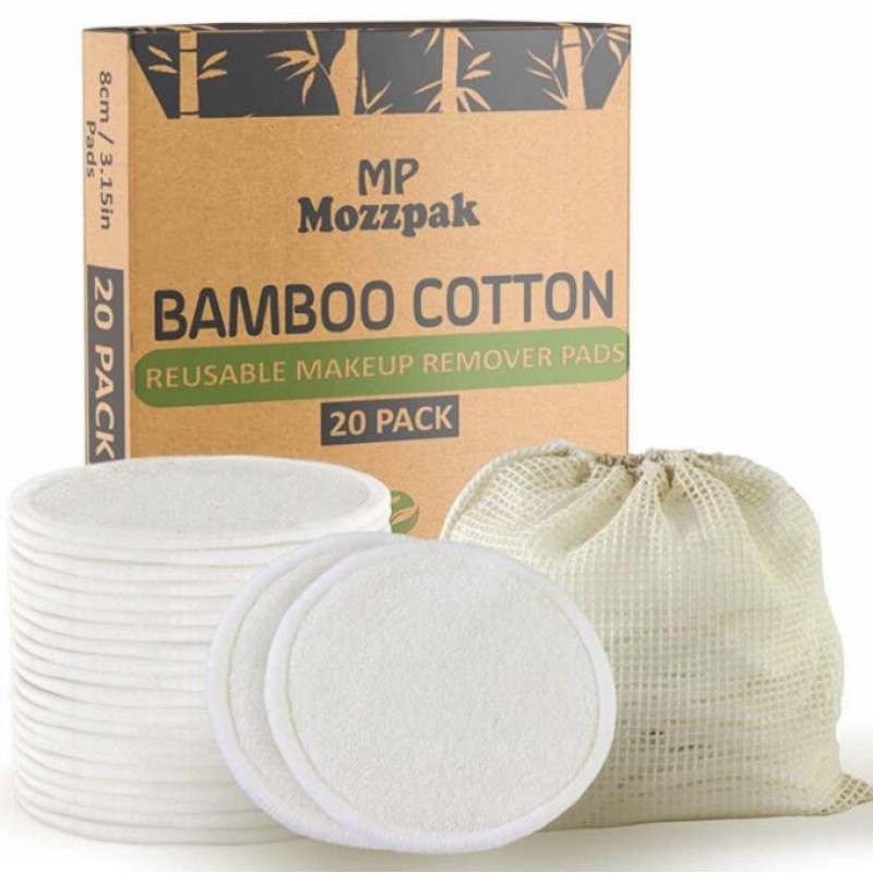 Facial Cotton Rounds Supplier - Bulk Washable Eco-friendly Natural Organic Reusable Facial