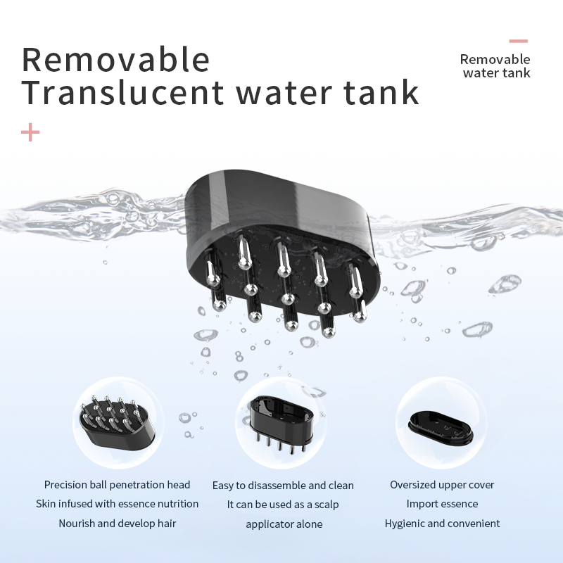 Electric Scalp Massager Factory - Bulk Portable Scalp Massaging Brush Shiatsu Hair Scalp