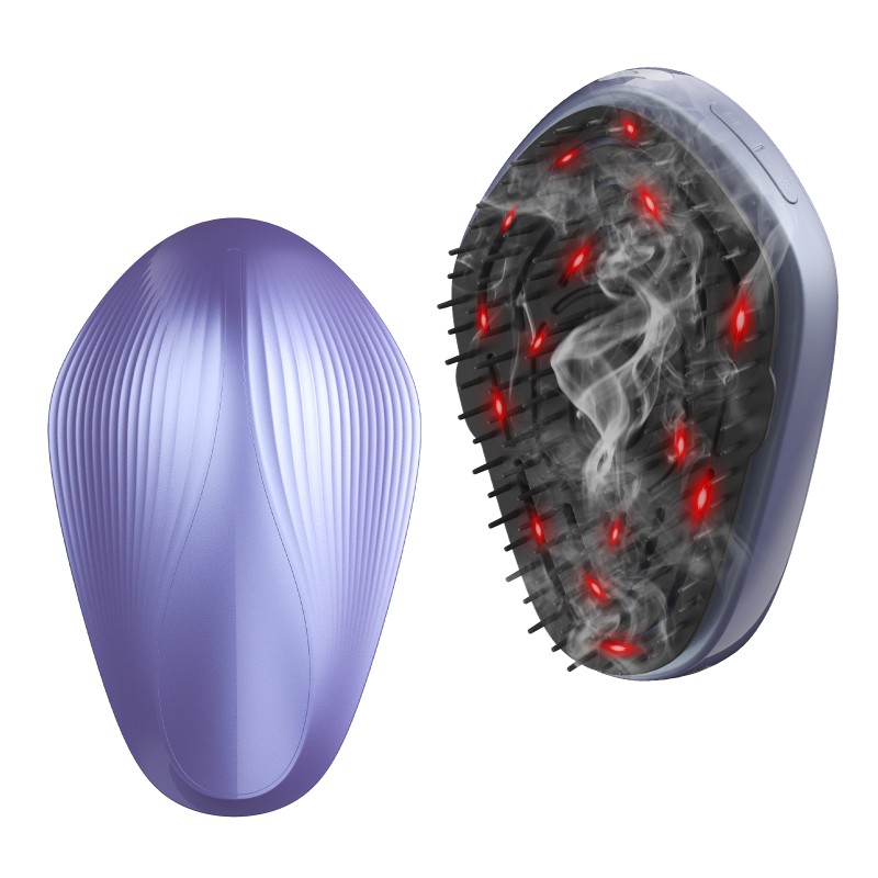 Phototherapy Hair Brush Manufacturer - Bulk Atomized Essential Oil Anti Hair Loss Massage