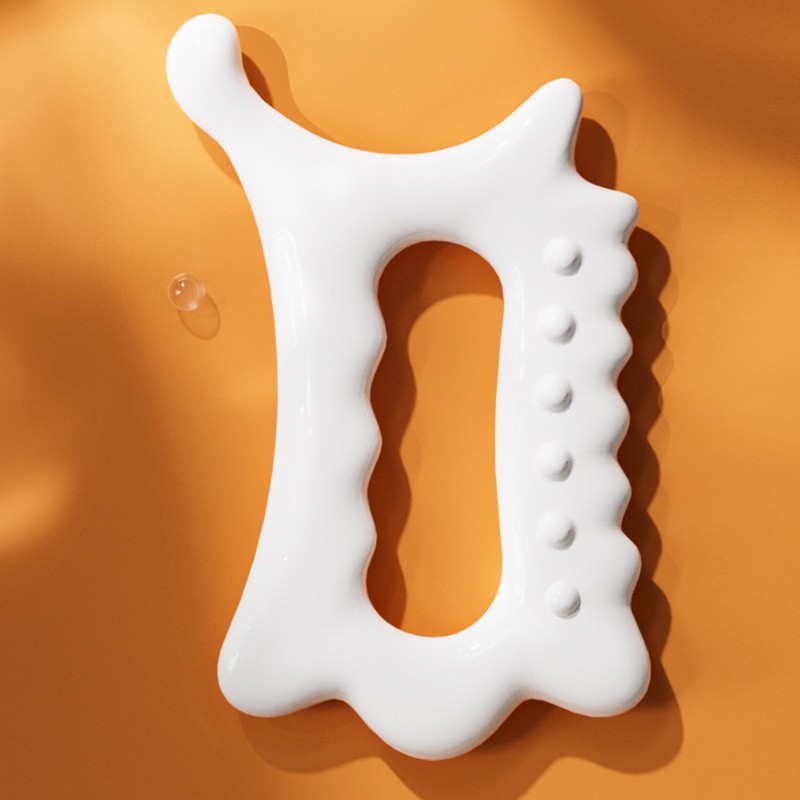 Scraping Massage Board Supplier - OEM Ceramic Scraping Facial Body Meridians Brush