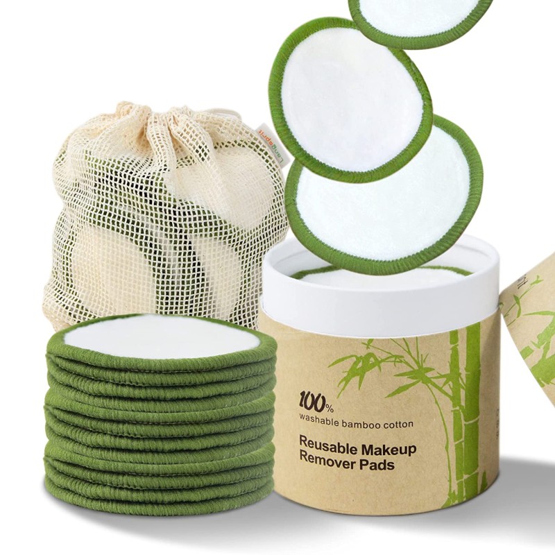 Facial Cotton Rounds Supplier - Bulk Washable Eco-friendly Natural Organic Reusable Facial