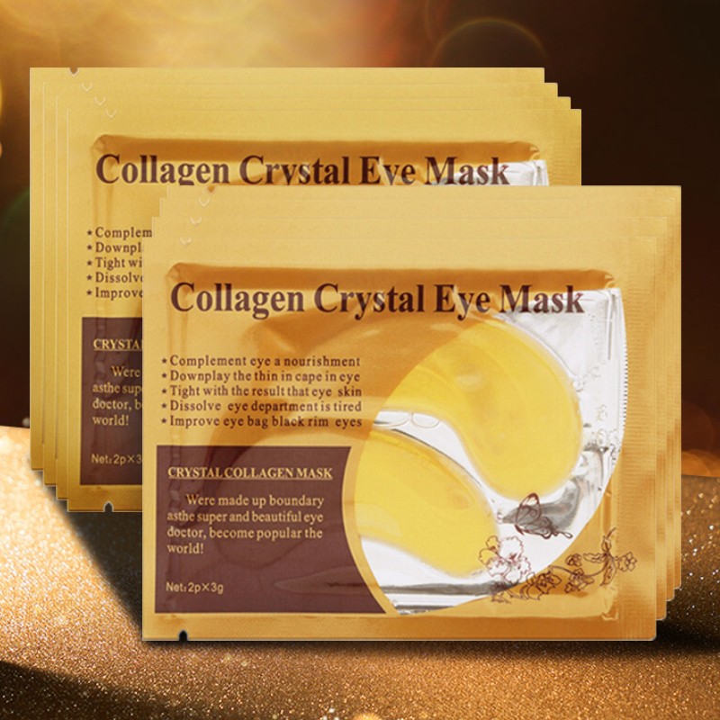 Gold Eye Patch Manufacturer - OEM 24K Gold Eye Patch 60 Pieces Factory Wholesale Improve