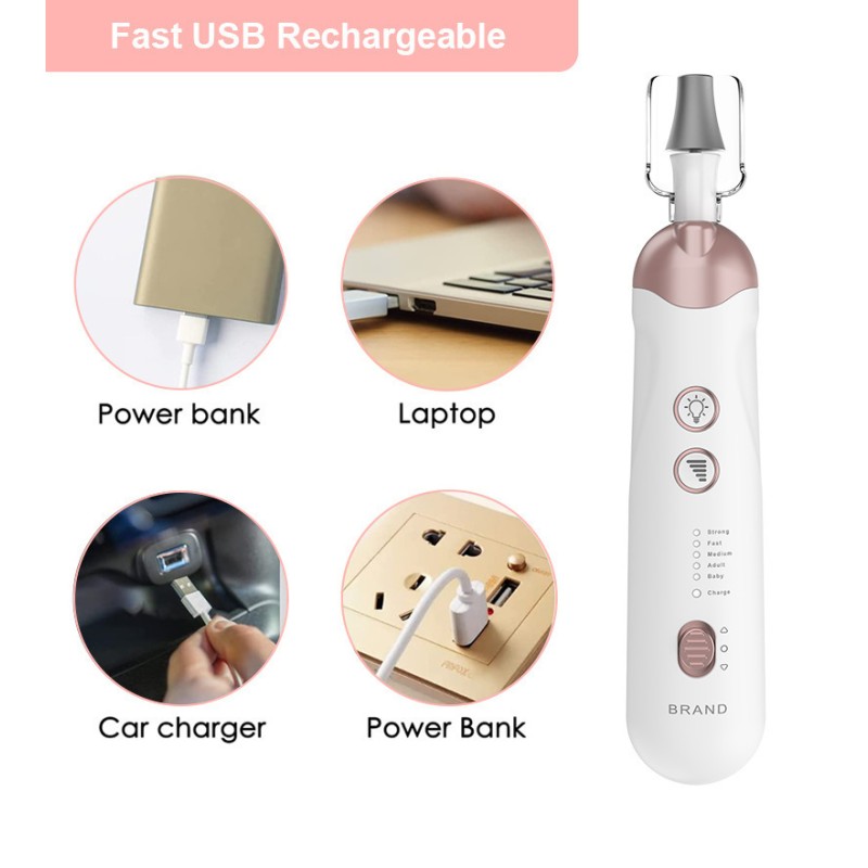Baby Nail Trimmer Factory - OEM Adjustable Electric Safe Baby Nail Trimmer File Kit