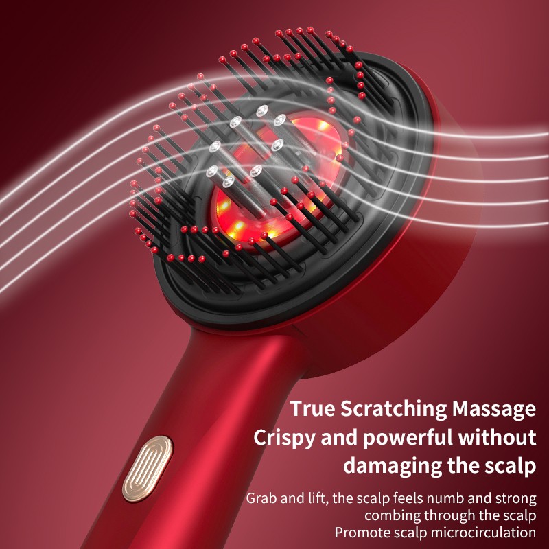 Hair Loss Massage Comb Supplier - Bulk Hair Loss Massage Vibration Scalp Massage Brush