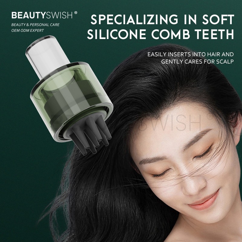 Vibrating Head Massager Manufacturer - OEM New Cordless Electric Scalp Massager Brush Comb