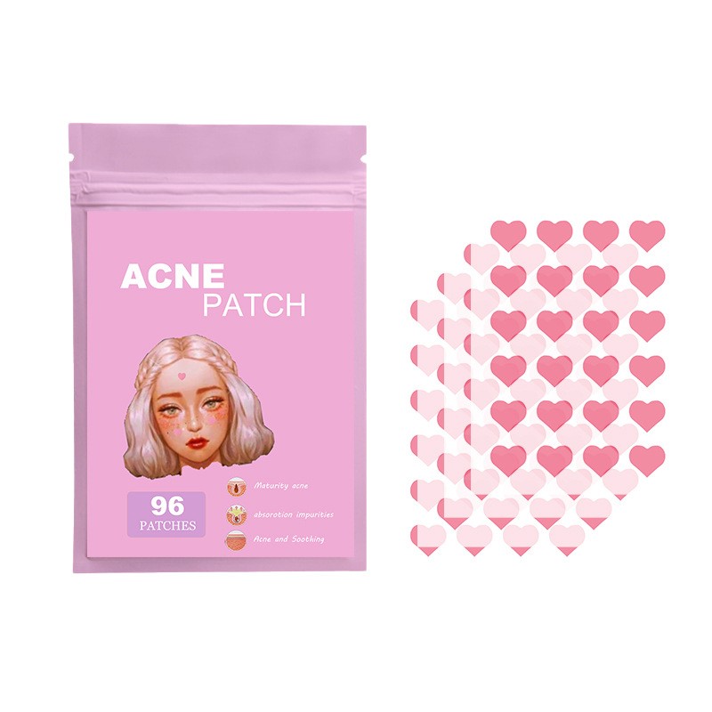 Acne Removal Patch Factory - Bulk Pink Heart Acne Removal Patch Cleansing Closed Comedones