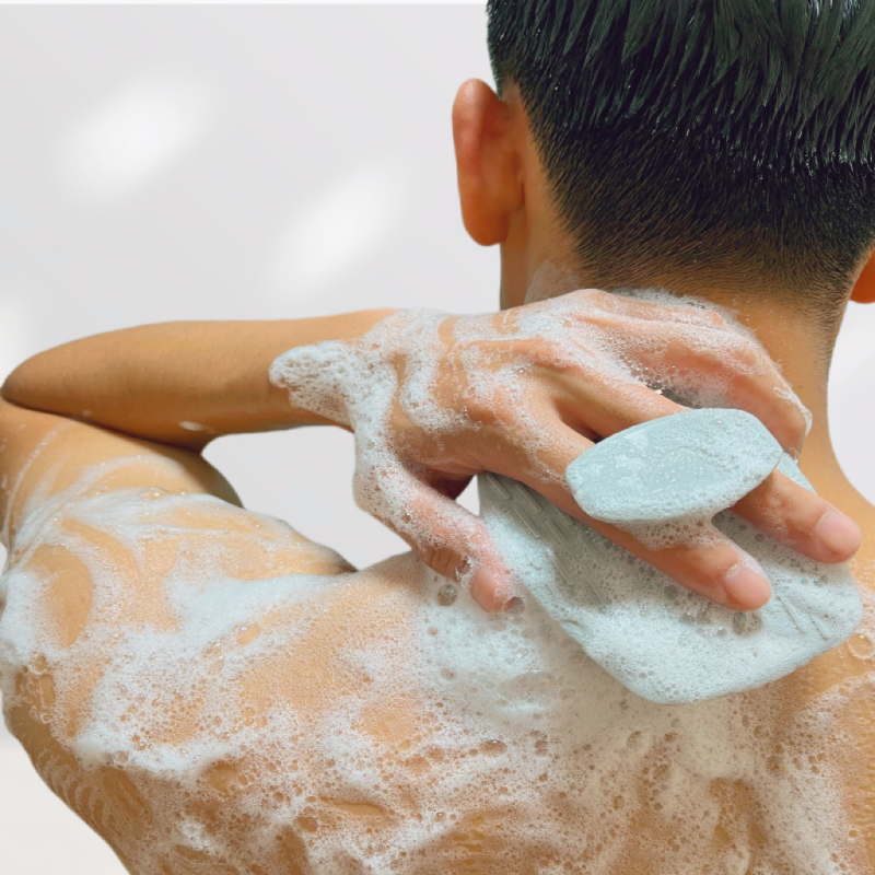 Electric Bath Brush Supplier - OEM OEM Rechargeable 4 Brushes Rotating Long Handle Back