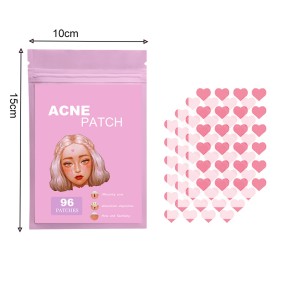 Acne Removal Patch Factory - Bulk Pink Heart Acne Removal Patch Cleansing Closed Comedones