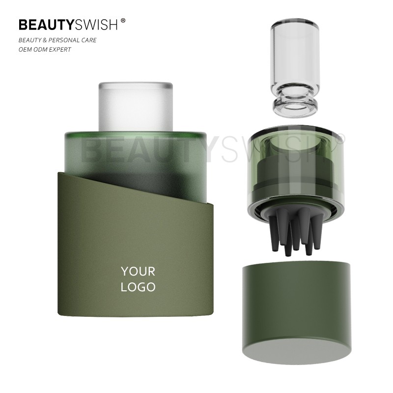 Vibrating Head Massager Manufacturer - OEM New Cordless Electric Scalp Massager Brush Comb