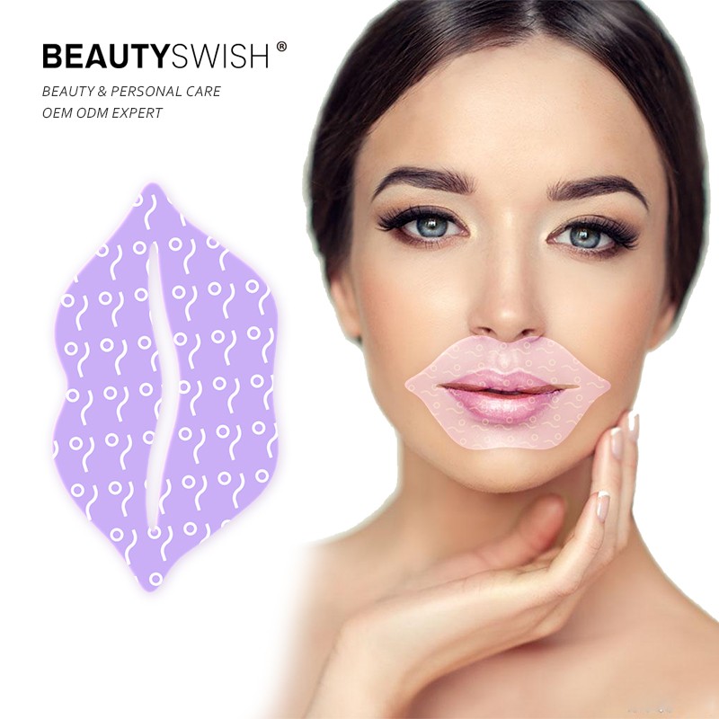 Gold Lip Mask Factory - OEM Gold Pink Lip Mask Private Label Organic Hydrating Plumper