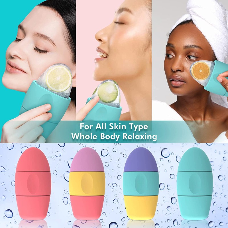 Facial Ice Globes Factory - Bulk Manufacturer Contouring Facial Ice Globes Face Cube