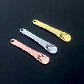 Cosmetic Spoon Manufacturer - Bulk Stainless Steel Metal Cosmetic Spoon Spatulas Makeup