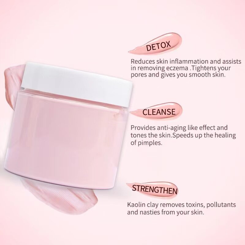 Clay Mask Manufacturer - Private Label Australian Kaolin Pink Mud Mask