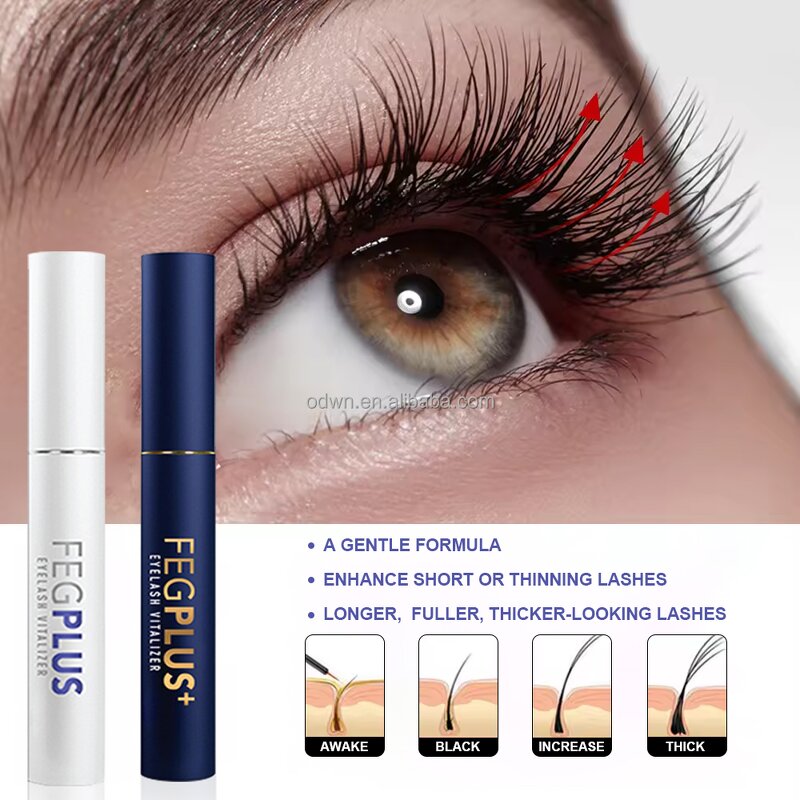 Eyelash Serum Manufacturer - Custom Organic Vegan Biotin Peptide Serum