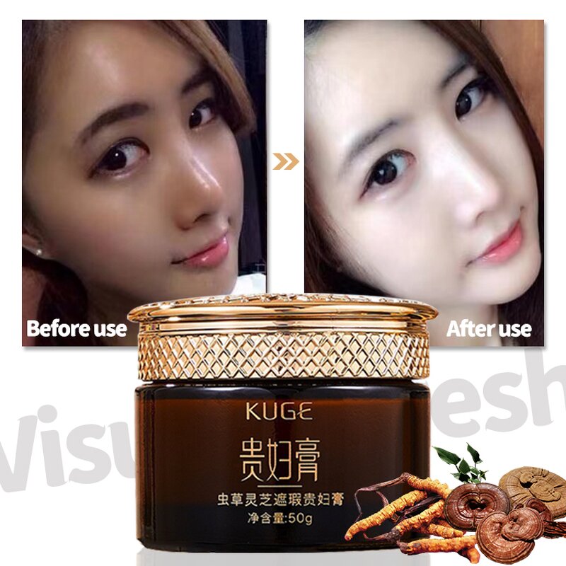 Concealer Lady Cream Factory - OEM KUGE Cordyceps Ganoderma Hydrating