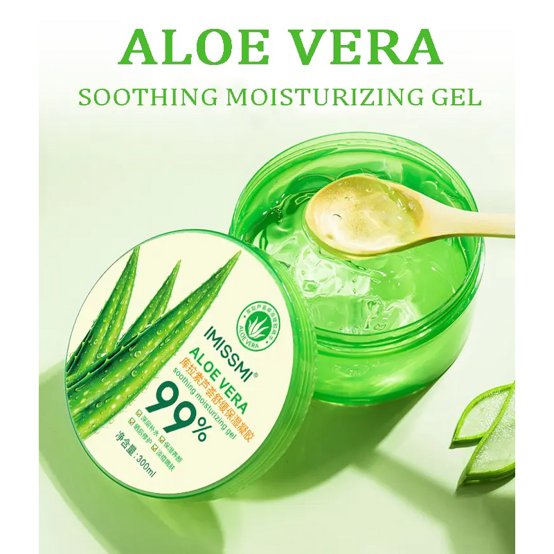 Aloe Vera Gel Supplier - OEM IMISSMI 99% Deep Moisturizing Soothing