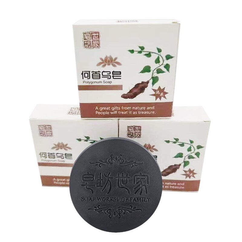 Hair Soap Supplier - OEM Natural Anti-hair Loss Black Hair