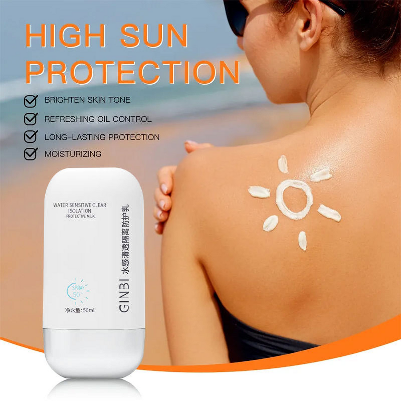 Sunscreen Lotion Manufacturer - OEM SPF 50+PA+++ Water Feels clear