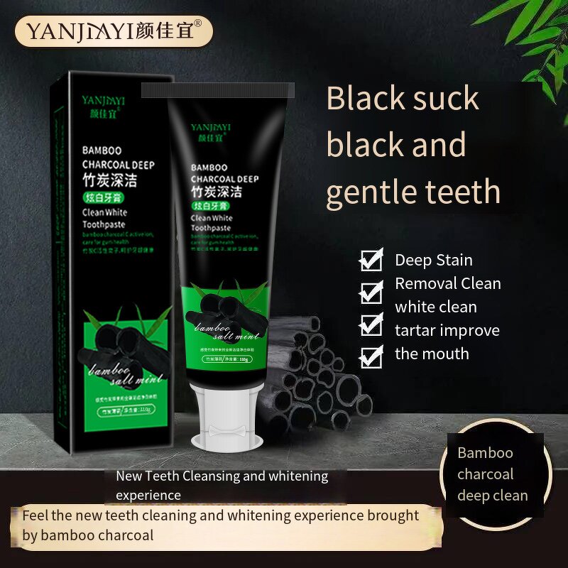 Teeth Toothpaste Manufacturer - OEM YANJIAYI Bamboo Charcoal Deep Clean