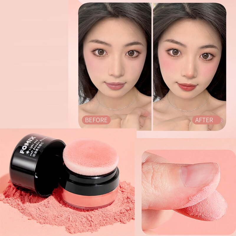 Powder Blusher Factory - OEM FOMIX Mushroom Blush Long Lasting