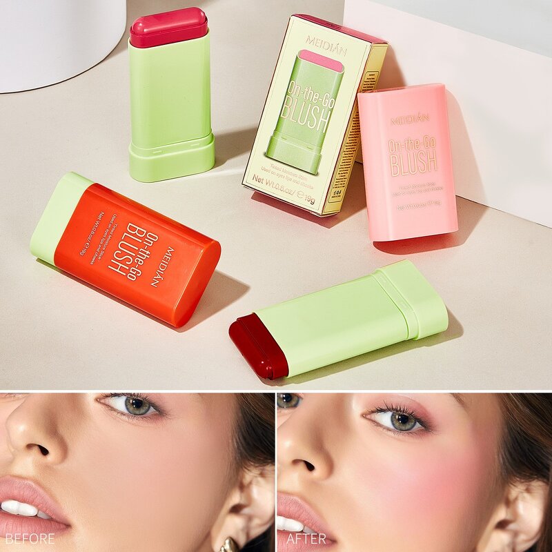 3-in-1 Makeup Stick Supplier - OEM Lipstick Blush Stick Eyes Cheek