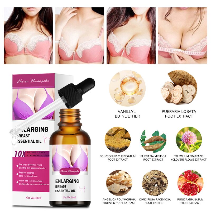 Breast Enlargement Massage Oil Factory - OEM Vegan Ingredients Moisturizing