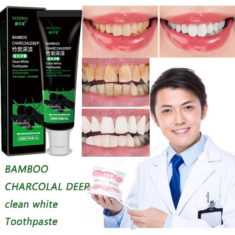 Bamboo Charcoal Toothpaste Supplier - OEM Deep Tooth Clean Dental Stains