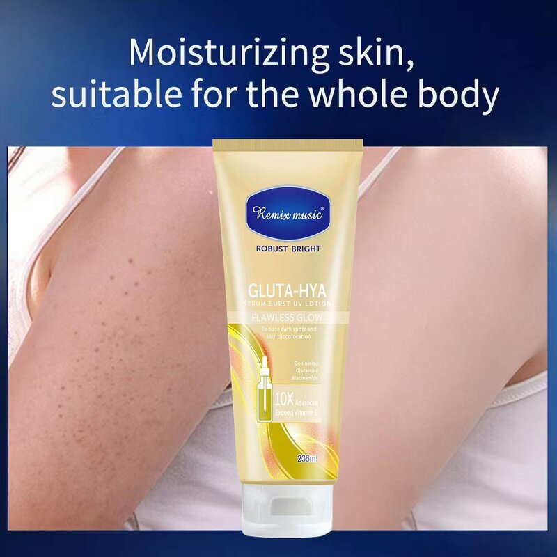 Gluta HYA Serum Supplier - OEM Remix Music Bright Whitening Moisturizing