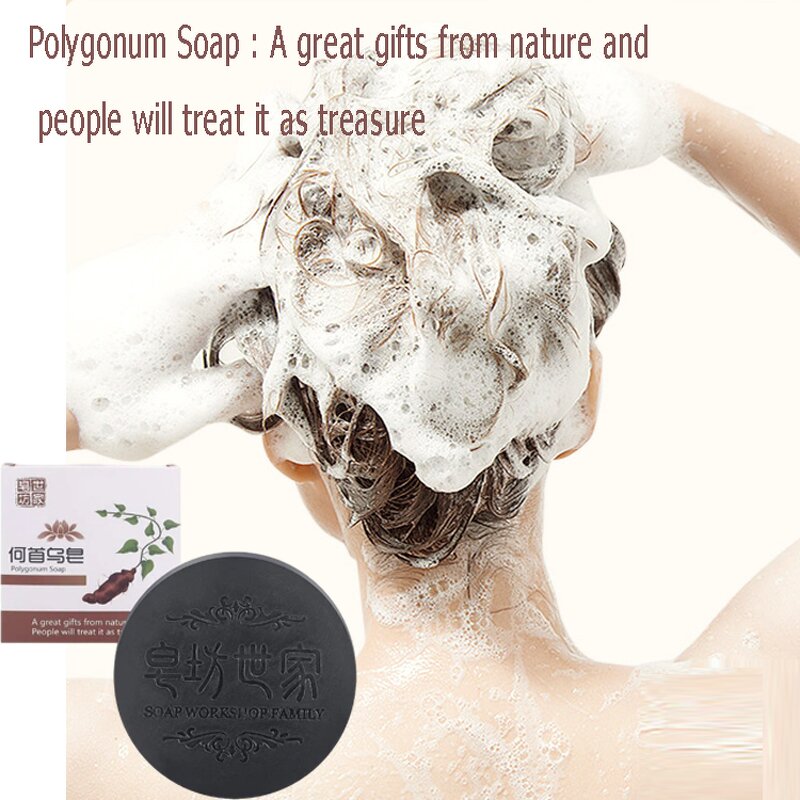 Hair Soap Supplier - OEM Natural Anti-hair Loss Black Hair