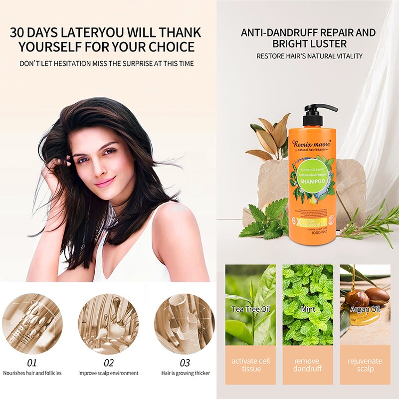 Shampoo Factory - OEM Hot Selling 1000ml Tea Tree Oil