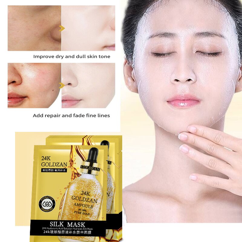 Facial Mask Manufacturer - OEM SHEZILI 24K Gold Hyaluronic Acid