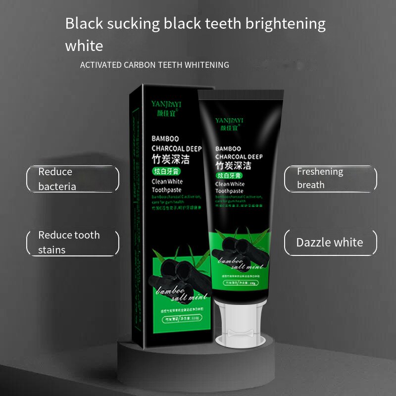 Teeth Toothpaste Manufacturer - OEM YANJIAYI Bamboo Charcoal Deep Clean