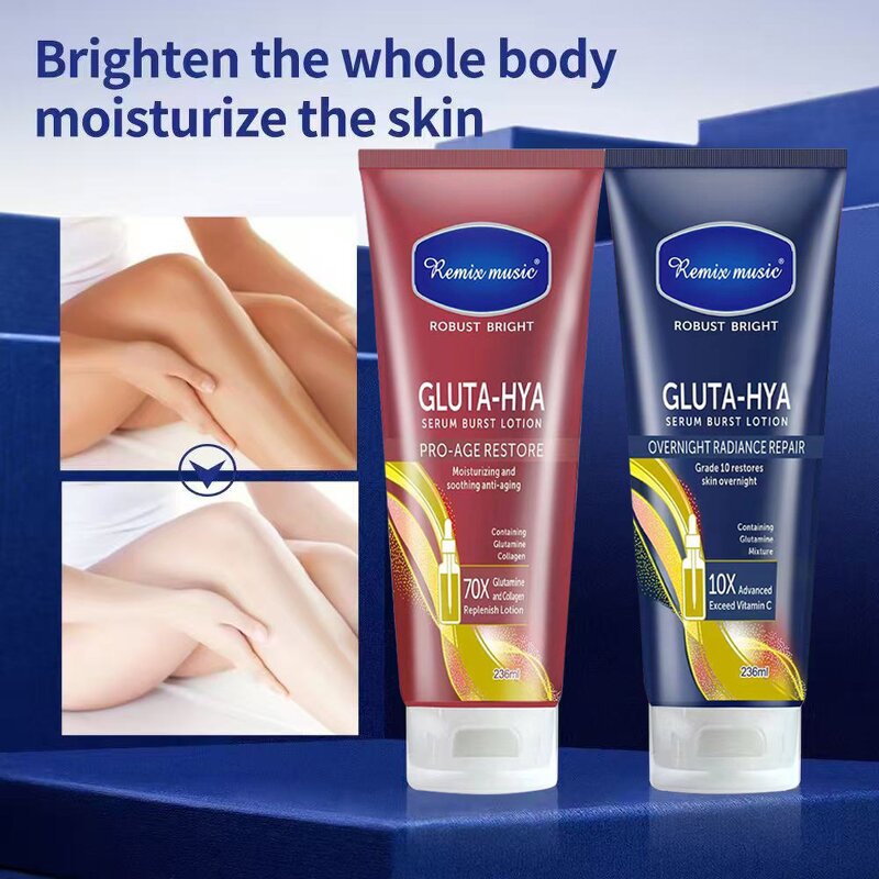 Gluta HYA Serum Supplier - OEM Remix Music Bright Whitening Moisturizing