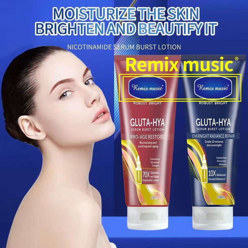 Body Lotion Manufacturer - OEM Wholesale Remix Music Overnight Radiance
