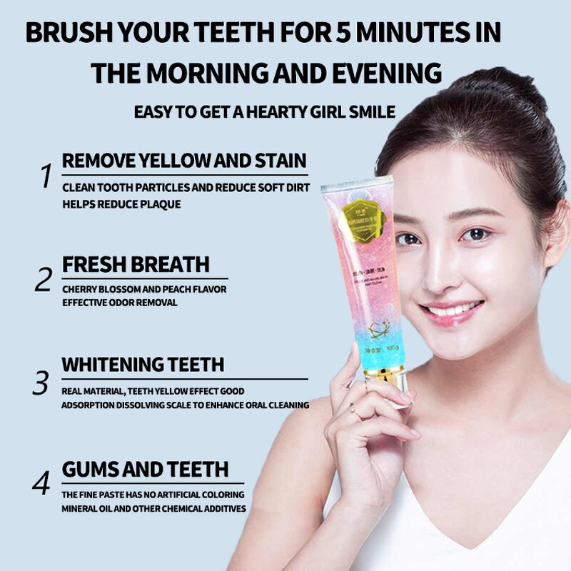 Whitening Toothpaste Supplier - OEM Hot Selling 100% Natural Organic