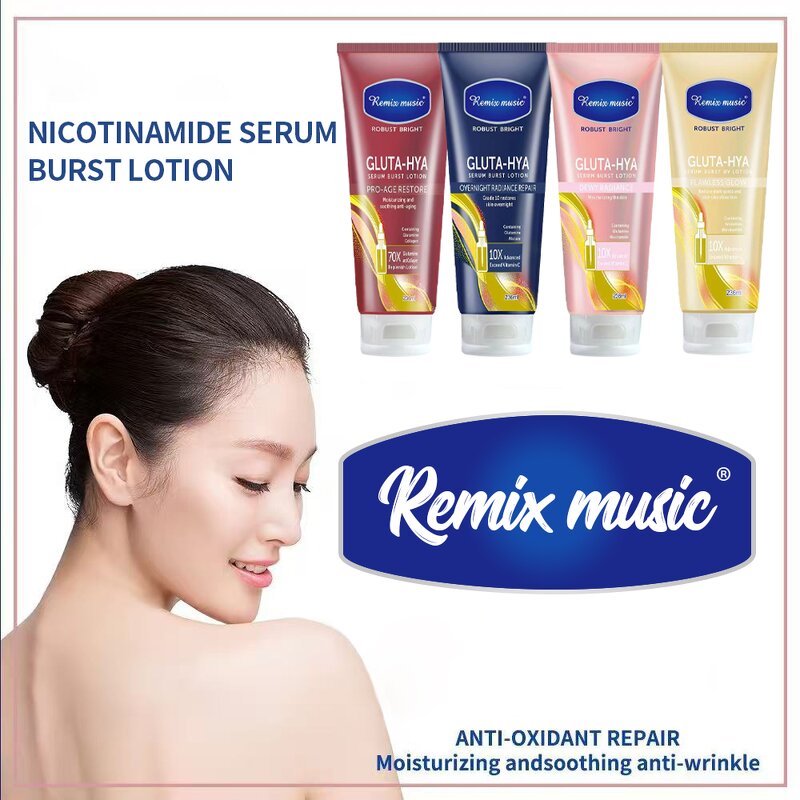 Body Lotion Manufacturer - OEM Wholesale Remix Music Overnight Radiance