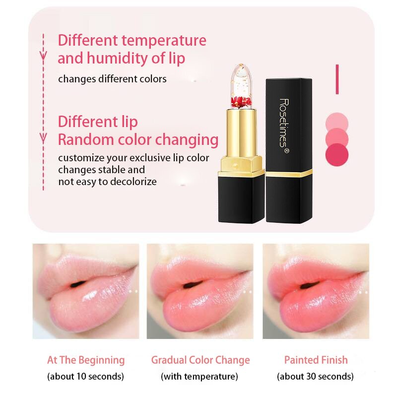 Jelly Lipstick Factory - OEM Long Lasting Waterproof Jelly Flower