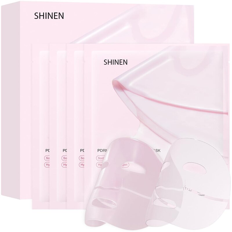 Salmon Dna Pdrn Mask Factory - OEM Korea Cosmetic Overnight pink