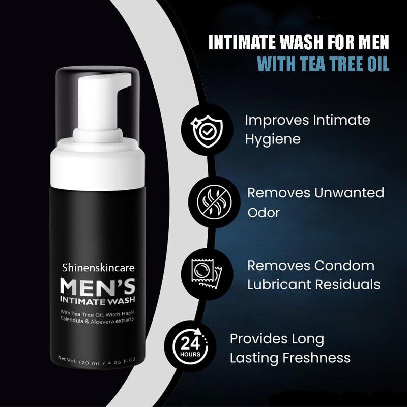 Intimate Wash Gel Supplier - OEM Custom Logo Tea Tree Oil Smoothing