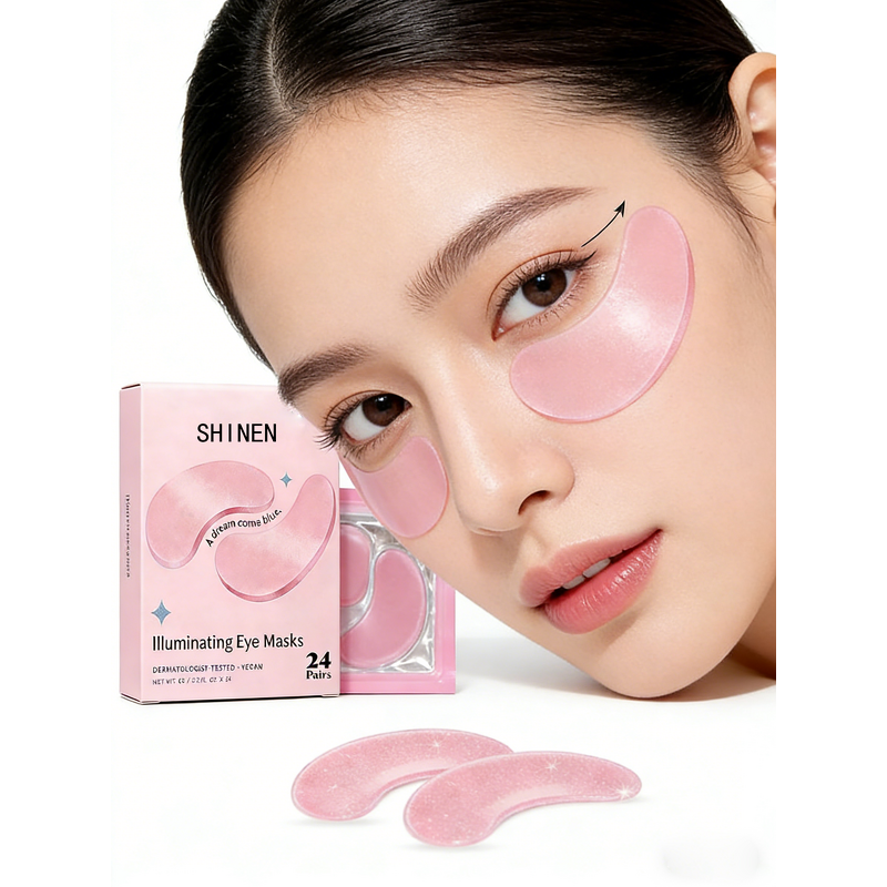 Vitamin C Eye Mask Patches Factory - OEM Private Label Vitamin C Hydrating