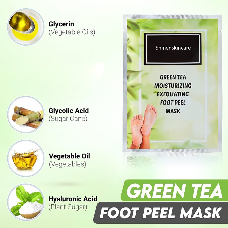 Foot Peeling Mask Manufacturer - OEM OEM Vegetable Oil Green Tea
