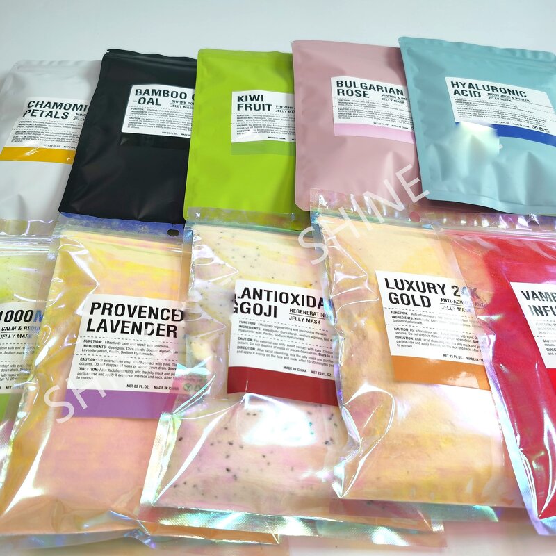 Powder Jelly Mask Manufacturer - OEM Spa Use Gel Mask Salmon DNA