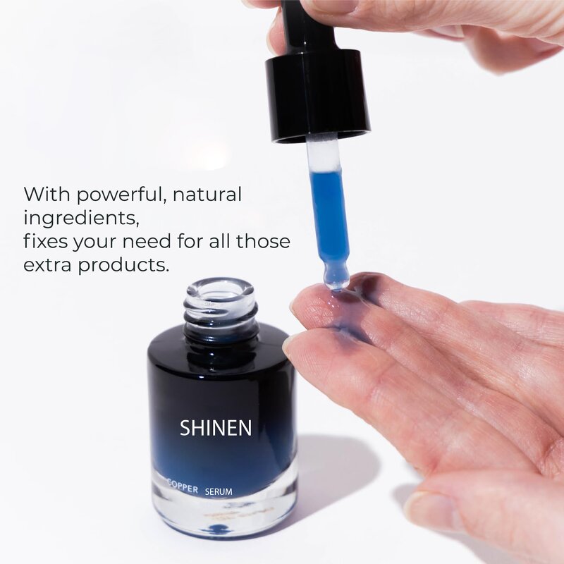 Blue Copper Peptide Serum Manufacturer - OEM 30ml Blue Copper Peptide Face