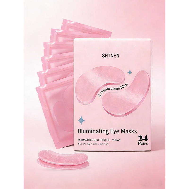 Vitamin C Eye Mask Patches Factory - OEM Private Label Vitamin C Hydrating