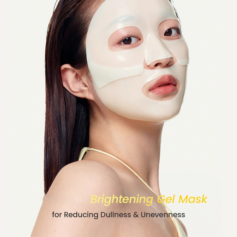 Vitamin C Bio Collagen Mask Supplier - OEM Korean Cosmetic Yellow Lightening