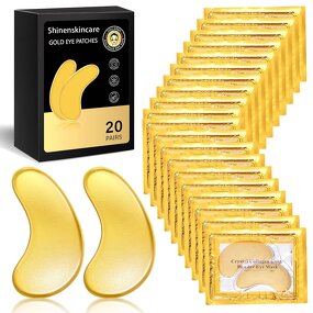 24K Gold Eye Masks Factory - OEM Private Label Korean Vitamin E