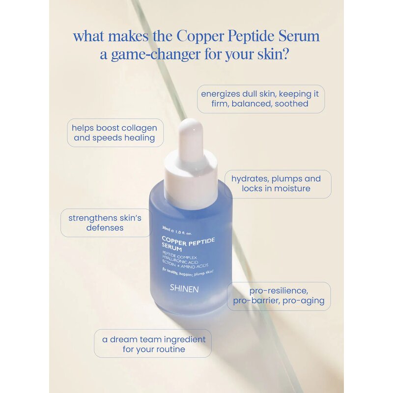 Blue Copper Peptide Serum Manufacturer - OEM Private Label Natural Skin Care