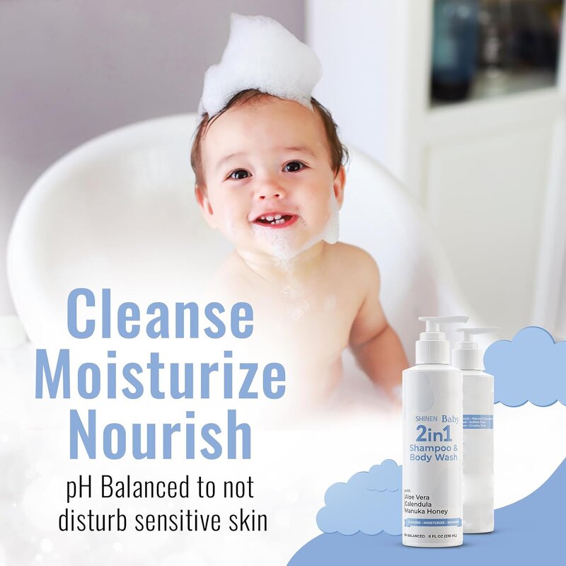 Baby Wash Shampoo Manufacturer - OEM OEM Korean Natural 2 in 1