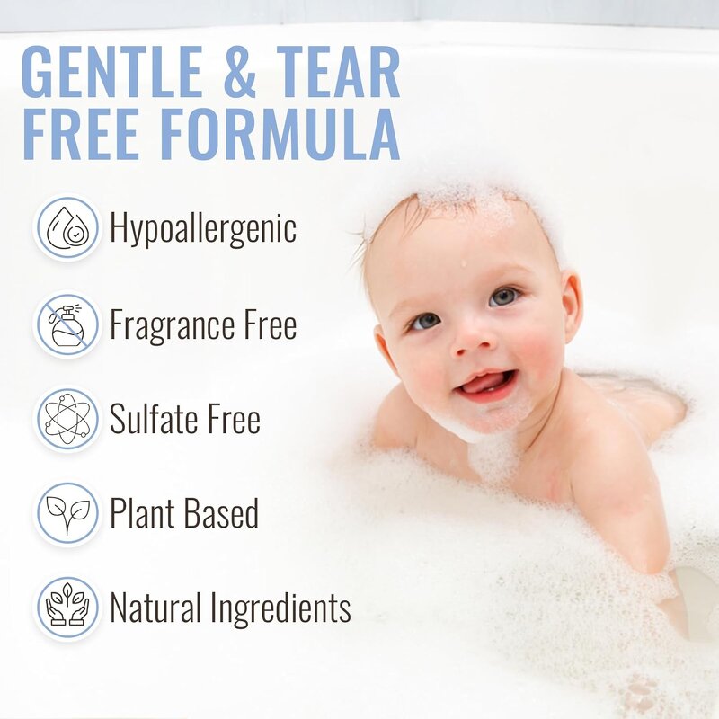 Baby Shampoo Body Wash Factory - OEM OEM Korean Organic Aloe Baby