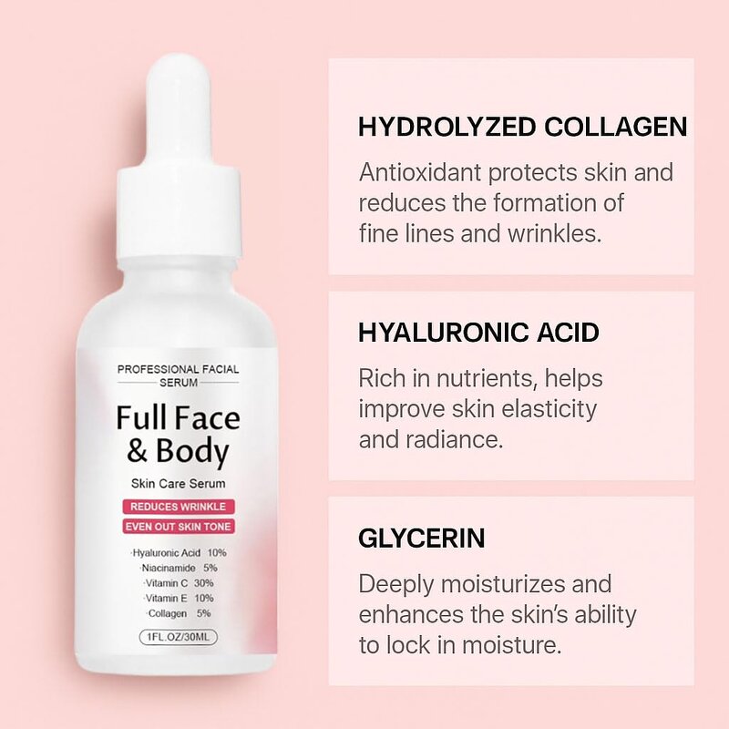 Firming Serum Factory - OEM Firming Serum with Hyaluronic Acid